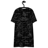 Sketch B&W - T-shirt dress